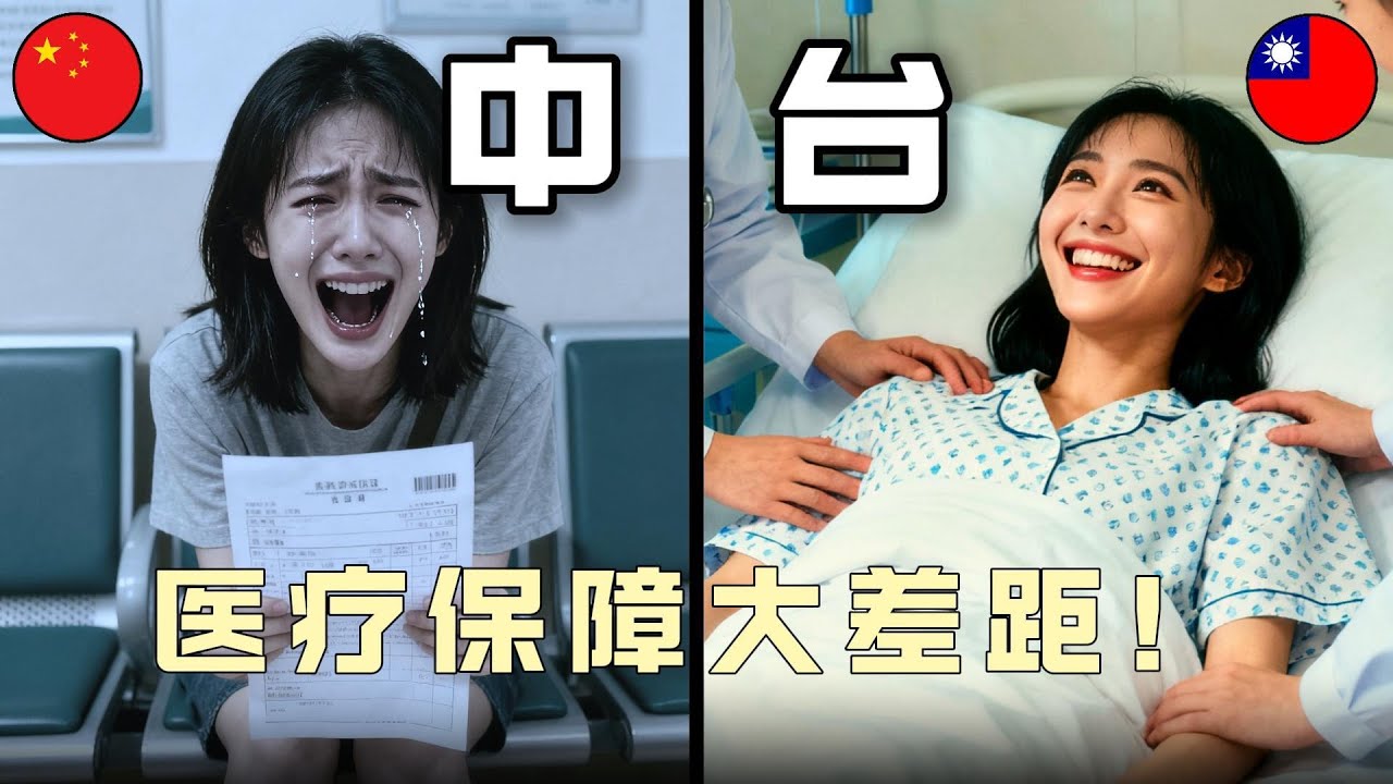 大陸醫療比台灣好？看完這期視頻，小粉紅破防，台灣健保太好了！