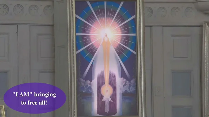 11 C 1 "I AM" Come, contemplation with lyrics in subtitles.