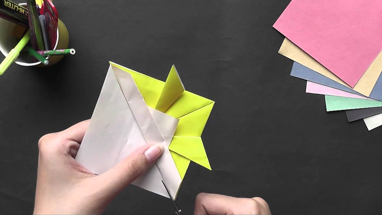Origami in Marathi Learn to make a Gold Fish YouTube