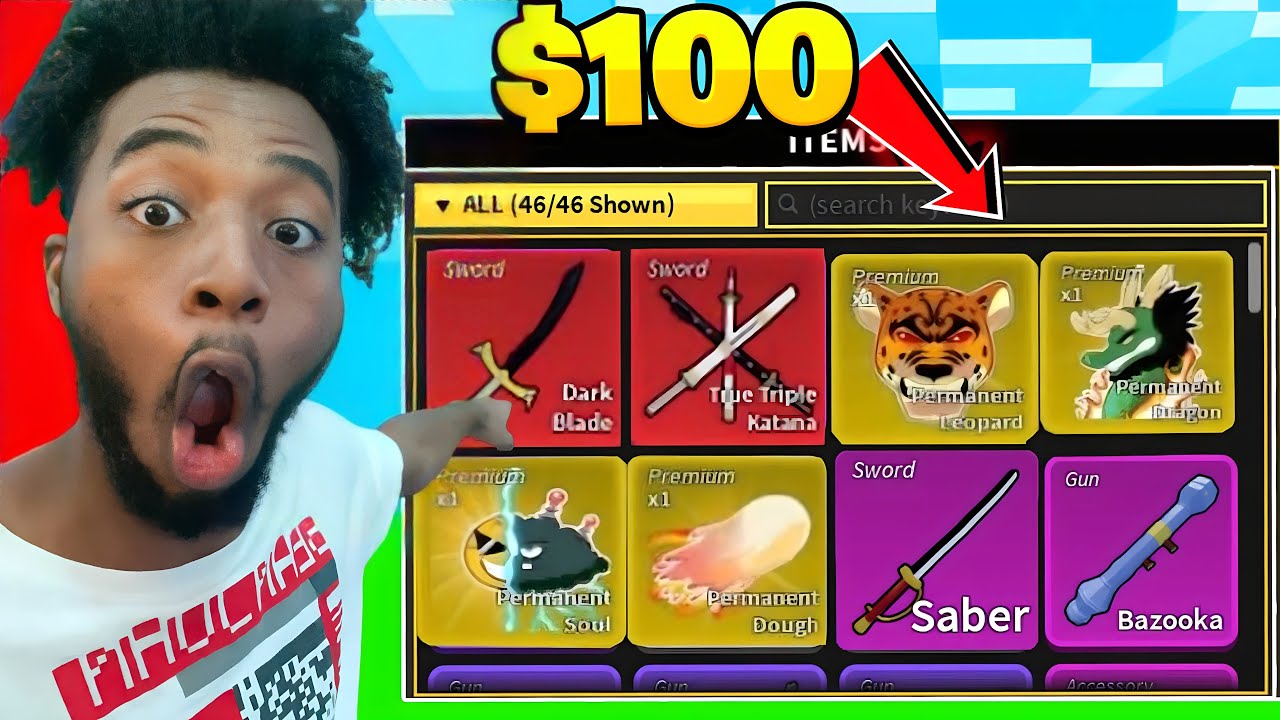 I Bought A $100 Blox Fruits Account and Saw THIS.. - GTDB Videos