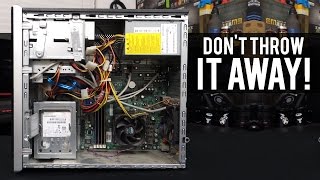 Which Parts Can You Reuse From an Old PC? (ft. My Dad