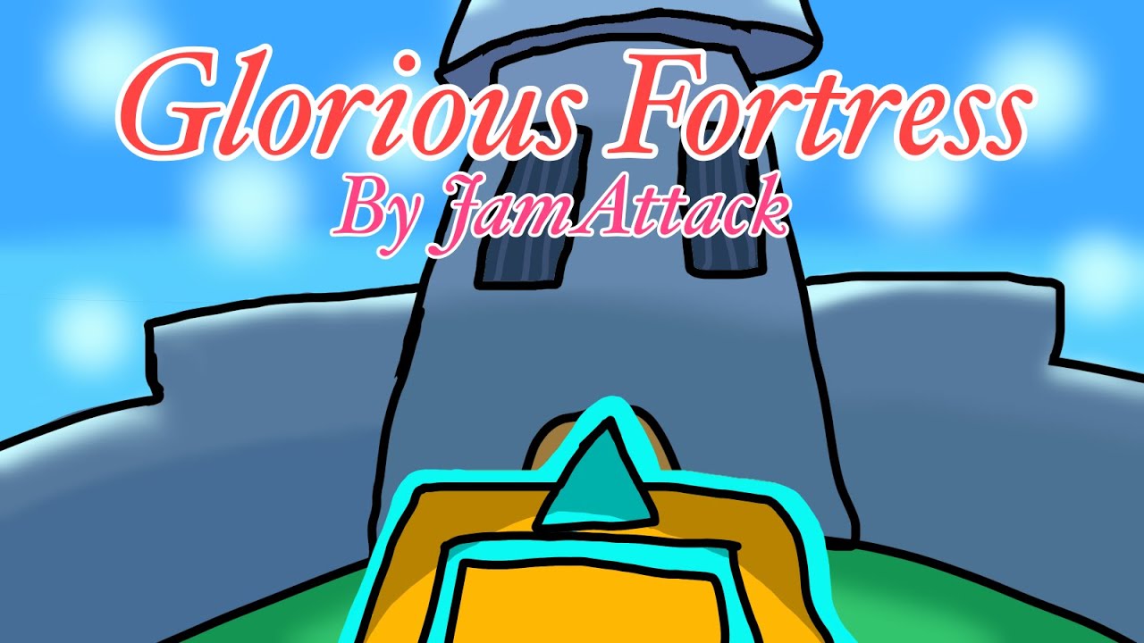 Glorious Fortress by JamAttack (Easy Demon) 100% 11th Demon | Geometry ...