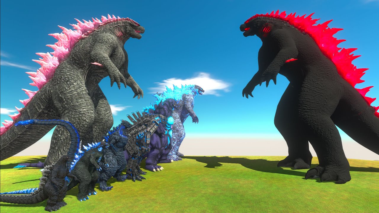 Evolution of Godzilla Evolved | Who can defeat Red Evil Godzilla Evolved?