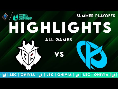 G2 vs KC Highlights ALL GAMES | LPL Playoffs 2025 | G2 Esports vs Karmine Corp by Onivia
