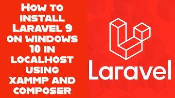 How to run Laravel 9 on windows 10 in localhost using xammp and composer @RockingSupport