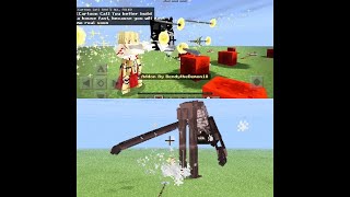 Minecraft pe mod | addon cartoon cat vs Gilgamesh Addon screenshot 3