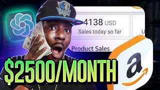 Chat GPT To Make money - $2500/Month Selling Books on Amazon KDP