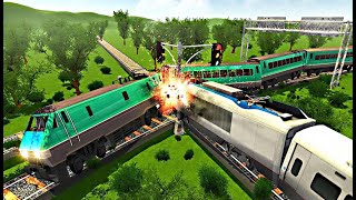 Train Driving Simulator 2020: New Train Games - Passenger Transport Level 10 screenshot 4