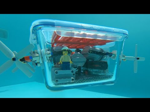 Building a Lego-powered Submarine 2.0 - magnetic couplings