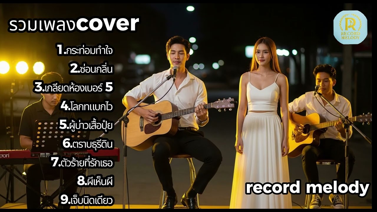 Acoustic Cover ฟังยาวๆ ไม่มีเบื่อ | record melody