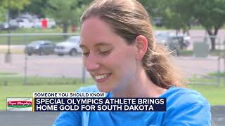 Special Olympics athlete brings home gold for South Dakota