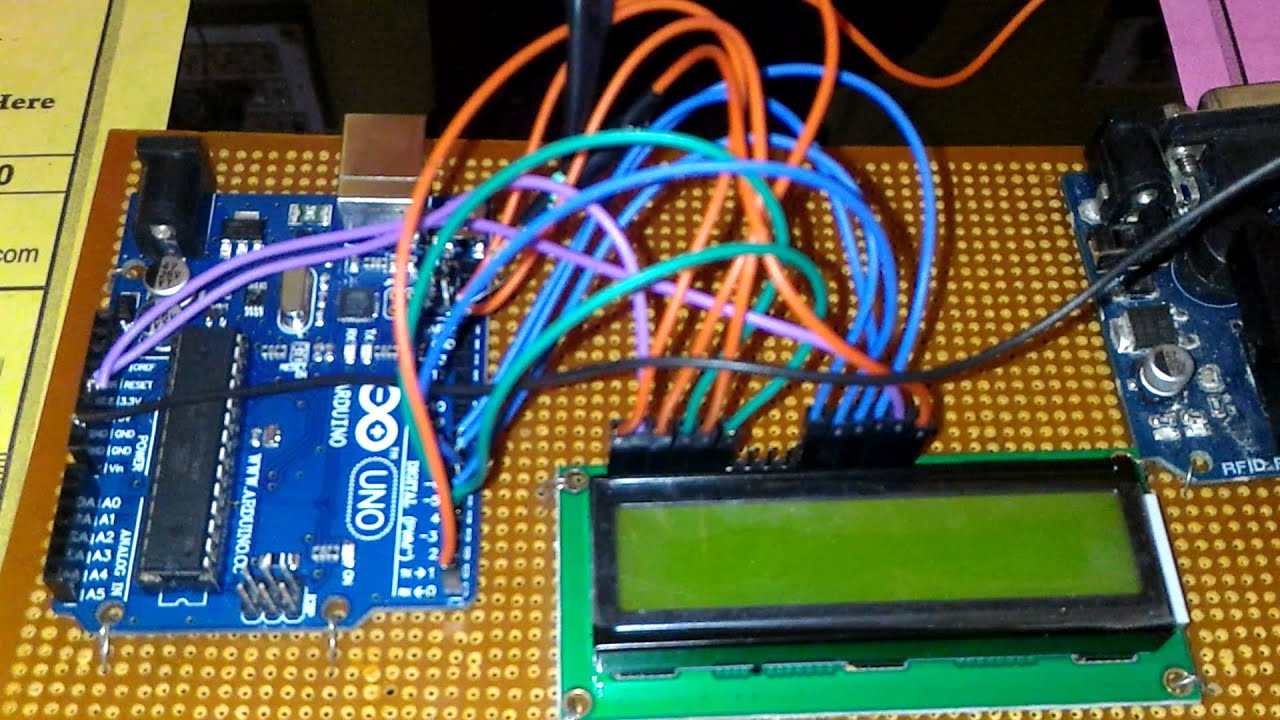 rfid based attendance system in marathi YouTube