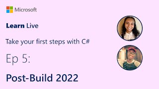 Learn Live - Take your first steps with C# Profile