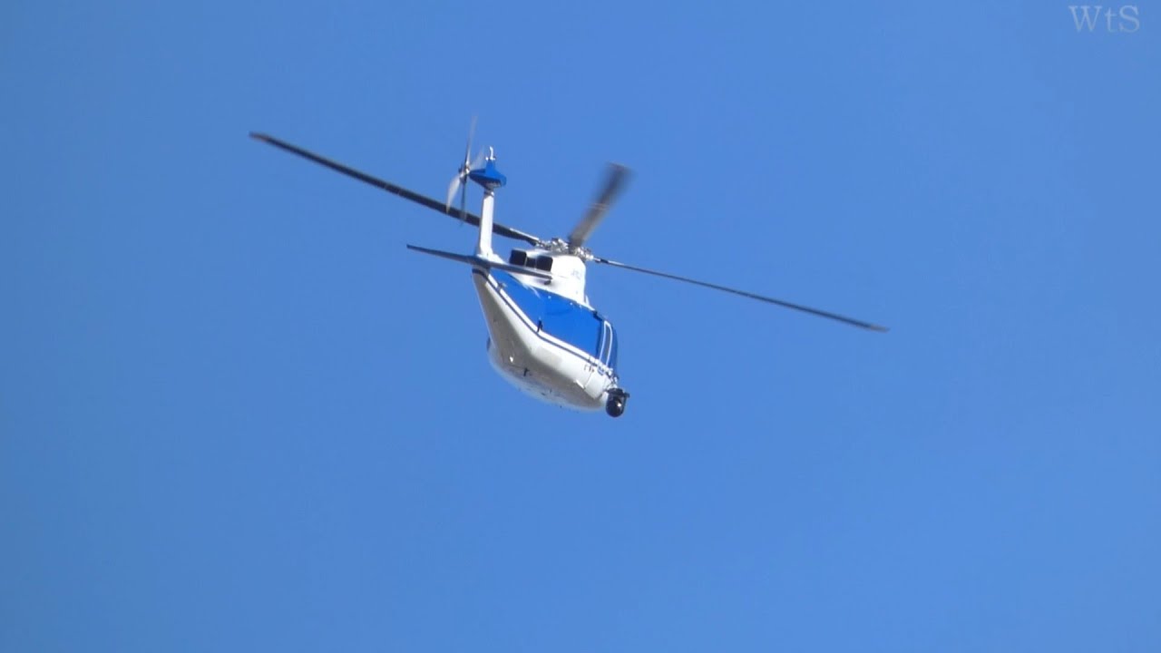Oct.2019 Helicopter Sikorsky S-76C First Air Transport NAGOYA Airport 名古屋空港 ファーストエアートランスポート