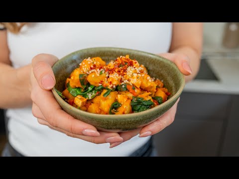 Chickpea Protein Gnocchi 🧡 healthy and vegan 🌱