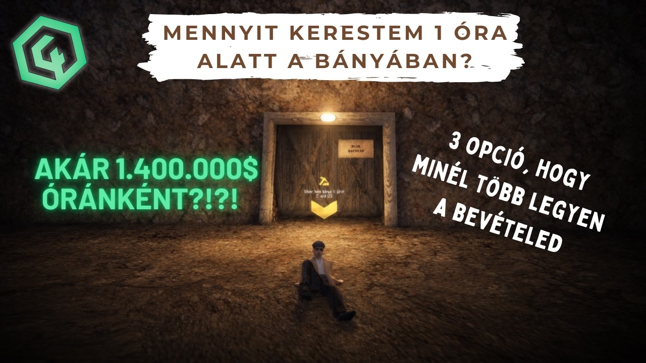 SeeMTA V4 | Így keress 1.400.000$-t ÓRÁNKÉNT a bányában! ⛏️ | Lehet ennél több?
