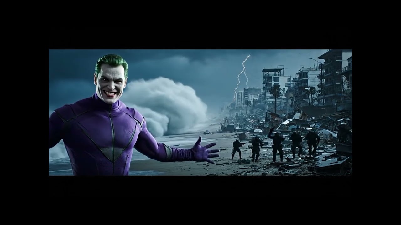 عوده الجوكر للانتقام من سوبر مان وباتمان في مصر