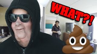 SCARY OLD MAN PRANKS THE HOUSEKEEPER Hotel P@@p Prank  FAMILY VLOGGERS