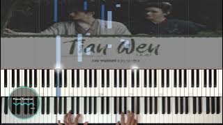 Heavenly Question || Tian Wen 天问   Liu Yuning 刘宇宁 ( Word Of Honor 2021 OST ) Piano Tutorial