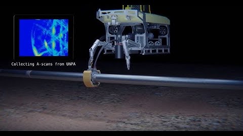 Verne-NDT, Long range ultrasound subsea pipe inspection.
