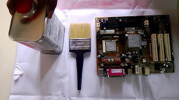 Peters Conformal Coating Brushing video 1