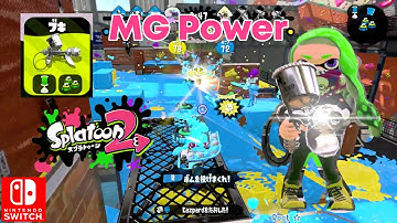 Splatoon 2 Rainmaker Aerospray MG Ranked Battle Nintendo Switch Gameplay