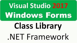 Windows Forms -  Class Library Profile