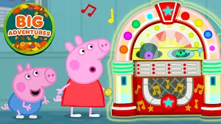 Peppa Pig Finds a GIANT Jukebox Adventure!🎶 Peppa \u0026 George: Cruise Party! | Full Episodes | 30 Mins
