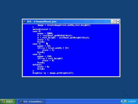60.Java Intro -Chapter08.Simple Animation-Lesson8.The Doomed Vessel.