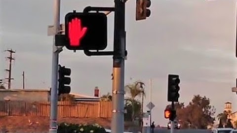 Old ICC Neon & LED Pedestrian Signals (Euclid Ave & Logan Ave)