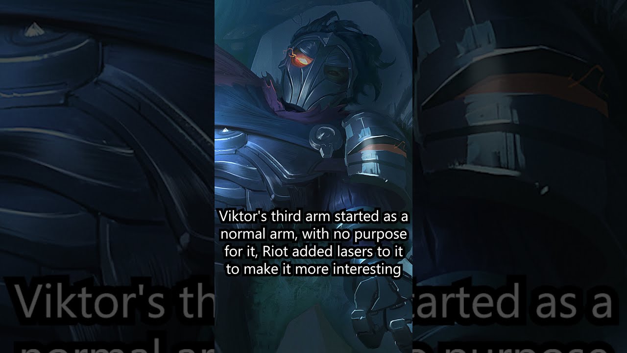 League of legends Facts about Viktor from Arcane - YouTube