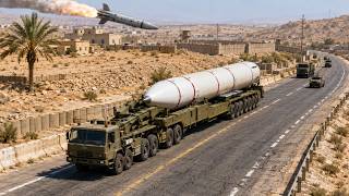 US Military Finds and Destroy Iran's Ballistic Missile Launcher at Hidden Mountain Highway in Hormuz