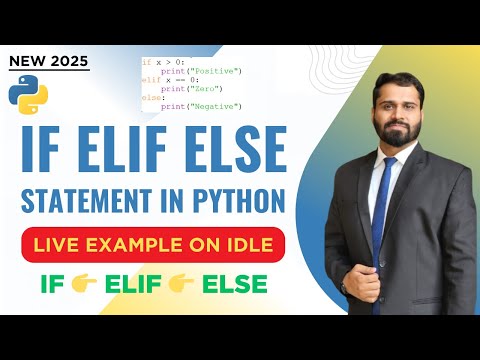 Python If Elif Else Explained | Easy Live Example (2025)