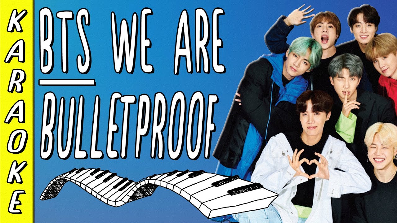 BTS - We are Bulletproof: the Eternal ENGLISH VERSION || Karaoke ? ▪ Piano Instrumental ? ▪ Lyrics ?