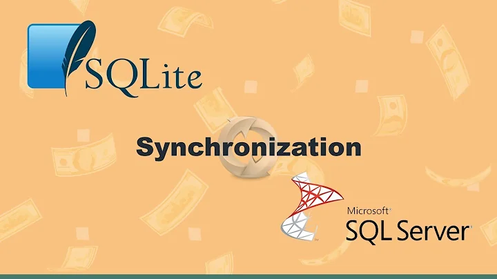 Sqlite Database sync with ms sql server