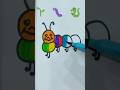 multi colours drawing #shorts #drawing #art #creative #youtubeshorts