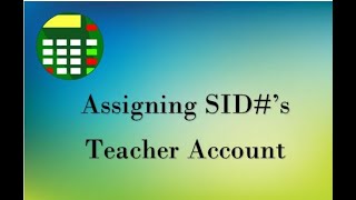 SID#'s Teacher Accounts screenshot 5