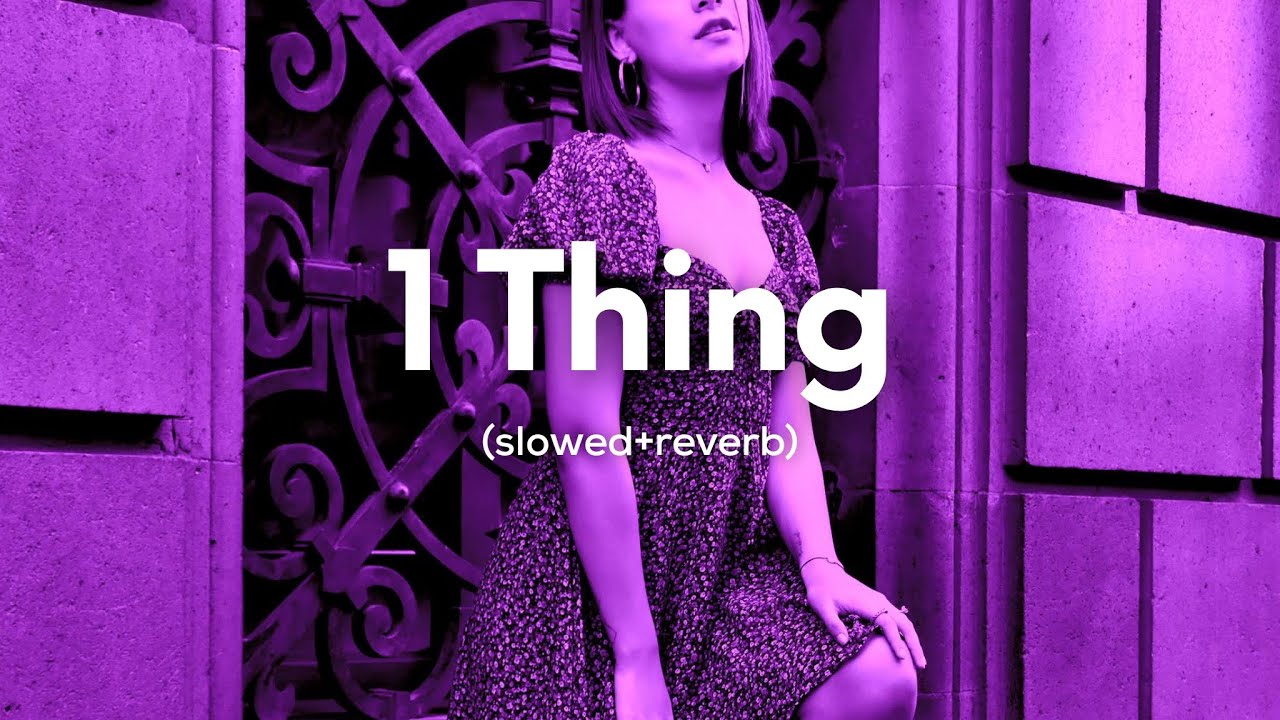 Amerie 1 Thing (slowed+reverb) "It's this one thing that got me