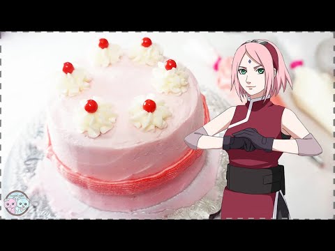 Naruto Sakura Cake Anime Food Dessert Ideas Youtube