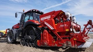 De Nieuwe GRIMME CL 420 Exacta + CASE IH 310 Magnum cvx Rowtrac