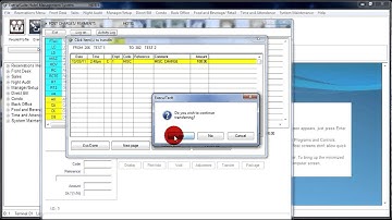 Transfer charge to another guest folio