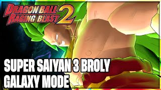 Dragon Ball: Raging Blast 2 - Super Saiyan 3 Broly Galaxy Mode (XBOX 360 1440p)