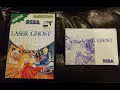 LASER GHOST - Sega Master System (Another Game Beaten after 31 years approx)
