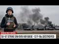 SU-57 Pilots Brutally Attack Kyiv Air Base, Destroying 12 Newly Arrived US F-16 Fighter Jets