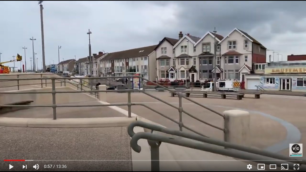 The other side of Cleveleys seafront! 9.6.20