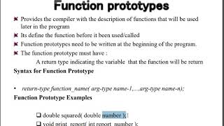 C-programming Functions Part 2