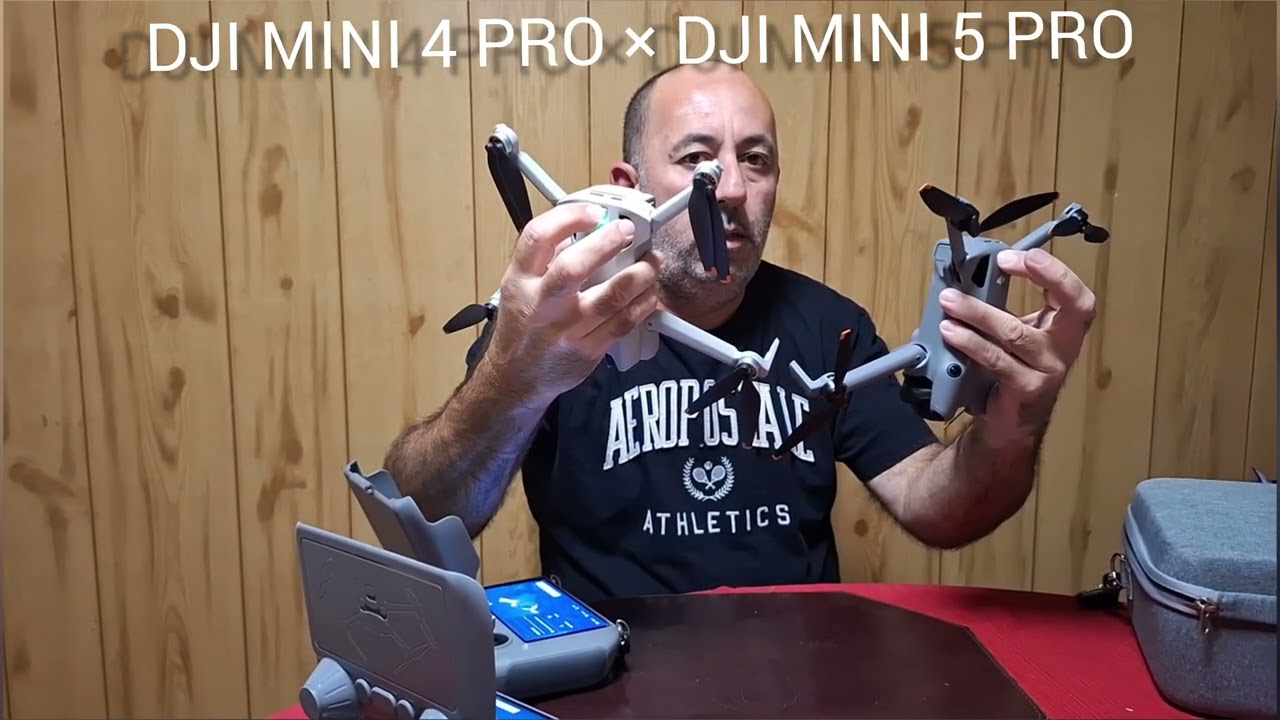Dji MINI 4 PRO × DJI MINI 5 PRO. Quem será melhor?