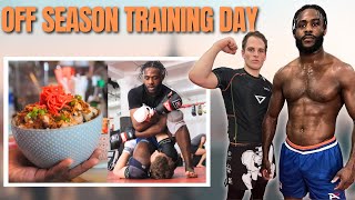 UFC Champion Full Day Of Training And Eating OUTSIDE Of Fight Camp