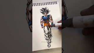 Coloring Goku Ultra Instinct #gokuultrainstinct #uigoku #gokuui Coloring Goku Ultra Instinct #gokuultrainstinct #uigoku #gokuui