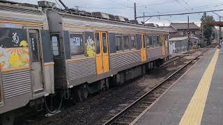 【豊橋鉄道】豊鉄1800系1810F編成　植田駅発車